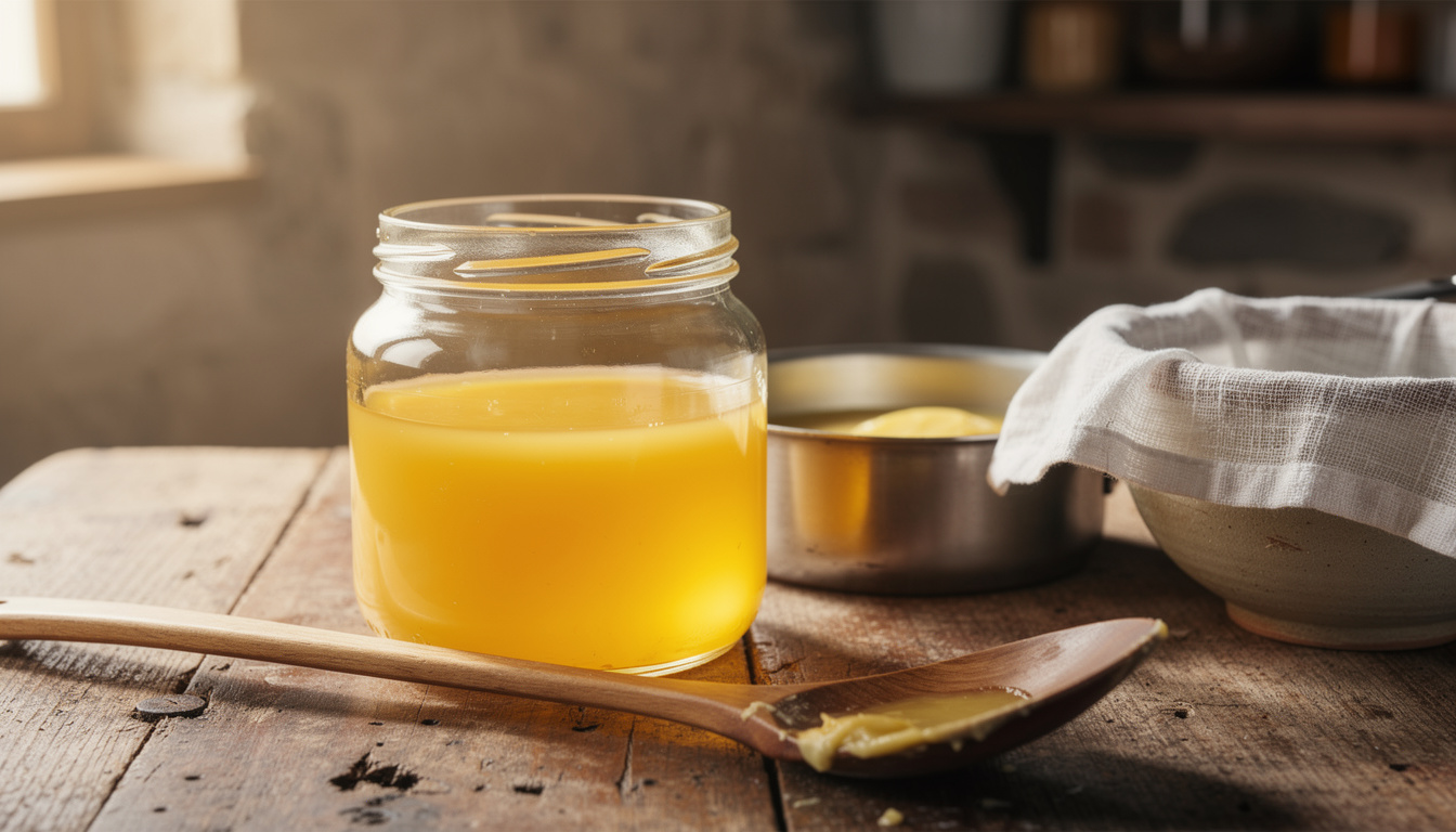 découvrez comment préparer facilement du ghee, le beurre clarifié, chez vous et apprenez les meilleures méthodes pour le conserver durablement.