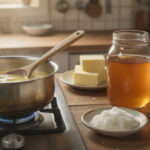 apprenez à préparer facilement du ghee, le beurre clarifié, à la maison et découvrez les meilleures astuces pour le conserver longtemps.