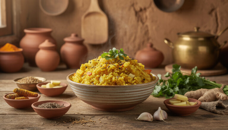 découvrez l'origine et la recette du kitchari, un plat traditionnel indien à base de riz et de lentilles, simple, sain et savoureux.