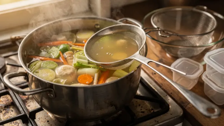 Bouillon de légumes maison : la recette du chef Jordi Cruz et ses conseils de conservation