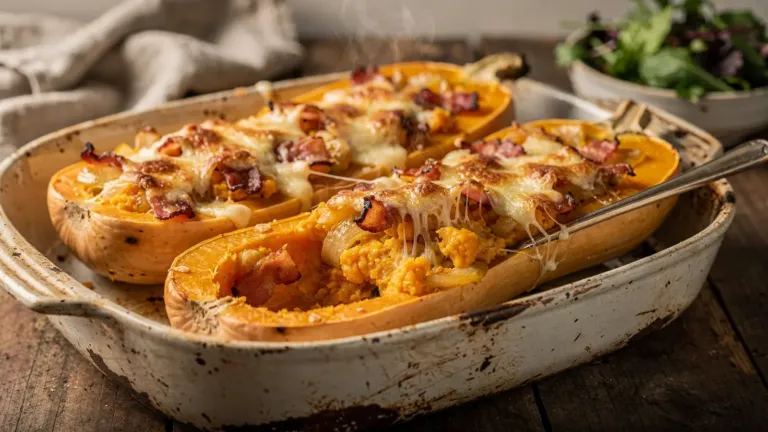 Butternuts farcies aux lardons et au fromage : comment les réussir tout l’automne Butternuts farcies aux lardons et au fromage : comment les réussir tout l’automne