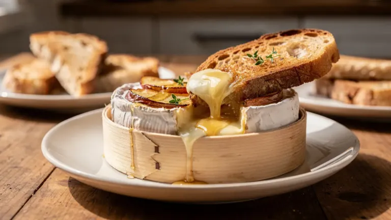 Camembert rôti au miel et à la pomme : une recette pour deux personnes