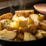 Pommes de terre : quand ajouter le beurre à la poêle, au four ou après cuisson à l’eau