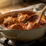 Ragoût de poulet : faites revenir le paprika à feu doux pour éviter l’amertume