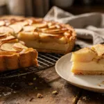 Tarte aux pommes : une couche sur la pâte crue absorbe le jus des fruits et évite un fond tout mou