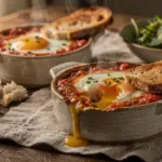 Œufs cocotte à la tomate et au fromage en 12 minutes, quand vous n’avez envie de rien préparer